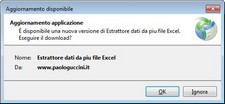 Excel acquisizione valori da piu file -Snapshot | Paolo Guccini